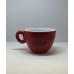 Inker Red Porcelain Espresso Luna Cup with Crop logo 70ml